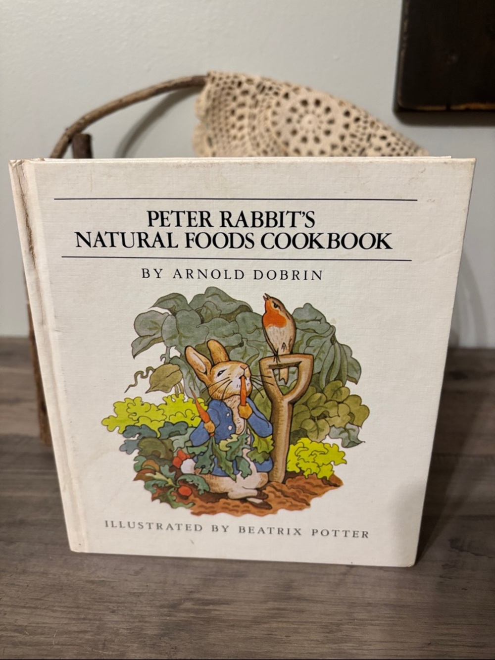 Vintage Peter Rabbit's Natural Food Cookbook by Arnold Dobrin 1977 Pre Owned